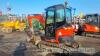 Kubota U27 mini digger - 11