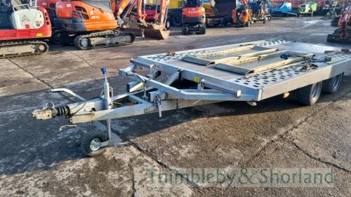 Bookman twin axle tilt trailer