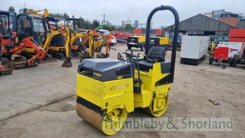 Bomag BW80D twin drum roller, Hatz engine. RDV