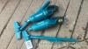 2 Makita DCL180 cordless vacuums