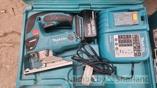 Makita BJV180 cordless jig saw