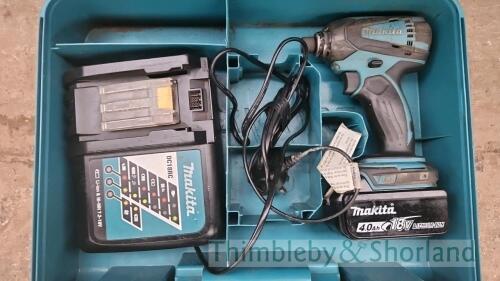 Makita DTD146 cordless impact driver