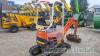 Kubota U15-3 mini digger (2005) - 10