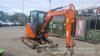 Hitachi ZX33 mini digger (2014) - 6