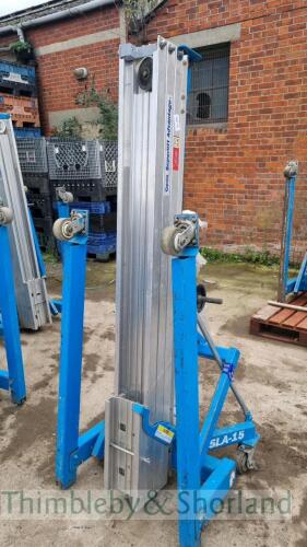 Genie SLA15 material lift F100089