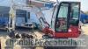 Takeuchi TB230 mini digger (2018) 855 hrs Long arm, cab, rubber tracks, blade, offset, piped, QH, 4 buckets Complete with original purchase documentation. Current LOLER certificate. - 2