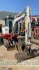 Takeuchi TB230 mini digger (2018) 855 hrs Long arm, cab, rubber tracks, blade, offset, piped, QH, 4 buckets Complete with original purchase documentation. Current LOLER certificate. - 3