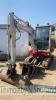 Takeuchi TB230 mini digger (2018) 855 hrs Long arm, cab, rubber tracks, blade, offset, piped, QH, 4 buckets Complete with original purchase documentation. Current LOLER certificate. - 4