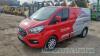 Ford Transit Custom 280 (2018) Registration No: YE18 JUO 1995cc, diesel, silver, manual MOT tested to 20.04.2024 With V5 registration document