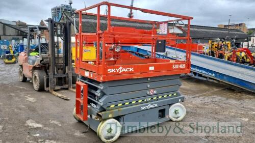 Skyjack SJ4626 electric scissor lift (2016)