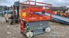 Skyjack SJ4626 electric scissor lift (2016)