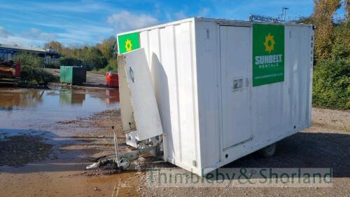 Groundhog GP350 towed welfare unit A640916