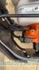 Stihl BT131 post hole borer c/w 3 flights - 5