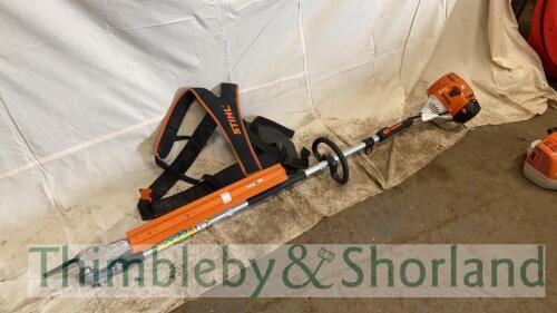 Stihl HL95 long reach petrol hedge trimmer