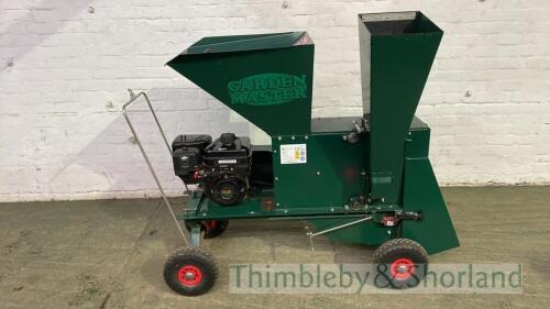 Gardenmaster chipper shredder with manual, gwo