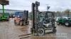 Nissan 2.5T gas forklift