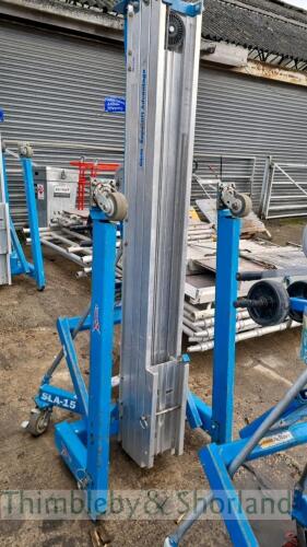 Genie SLA15 material lift E119930