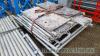 Aluminium scaffolding