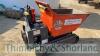 Slanetrac HT1000 tracked petrol power barrow (2016). Current LOLER certificate - 4