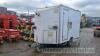 Towed welfare unit - 2 showers and kitchen area with LPG boiler gwo