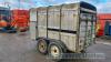 10x6 Ivor Williams livestock trailer - 7