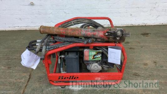 Belle hydraulic pack, hose and gun MA1267827, MA1106840