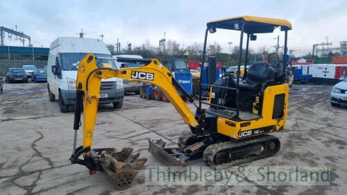 JCB 16C mini digger (2019)