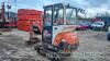 Kubota KX41-3 mini digger (2008) - 11