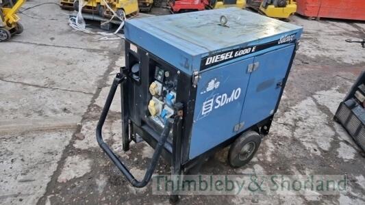SDMO 6kva diesel generator
