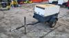 Mosa TS300 diesel welde generator, road tow