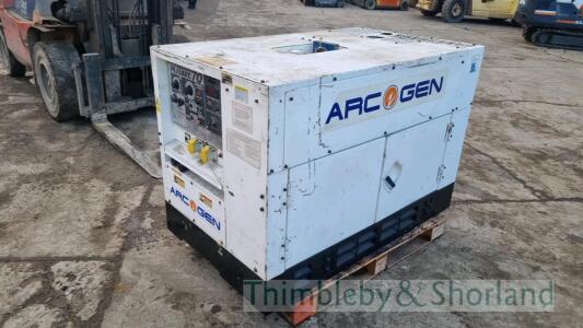 Arcgen Plasarc 70 diesel welder generator, plasma cutter, compressor