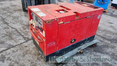 Arcgen 332SSDK diesel welder generator, Kubota engine