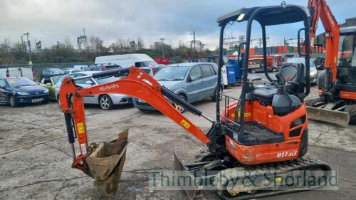 Kubota U17-3 mini digger (2019)