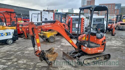 Kubota U17-3 mini digger (2019)