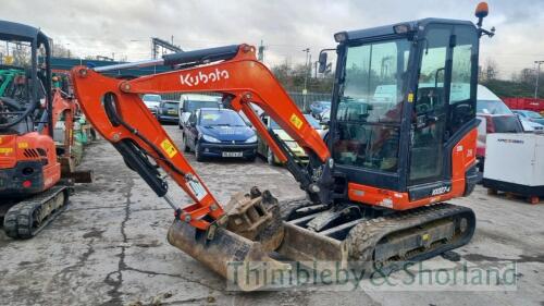 Kubota KX027-4 mini digger (2020)