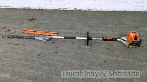 Stihl HL75K petrol long reach hedge cutter