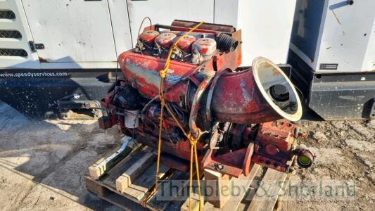 Deutz F4L912 engine with hydraulic pump