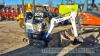 Bobcat E10Z micro digger (2020) With 3 buckets - 5