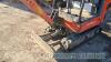 Kubota KX016-4 1.6T excavator, diesel - with red key - 2