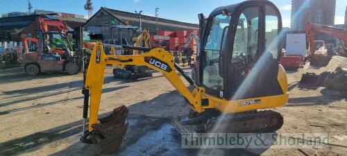 JCB 801.6 mini digger (2014)