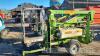 Niftylift N120TPE 12m twin mast telescopic boom lift - 6