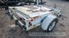 Single axle trailer