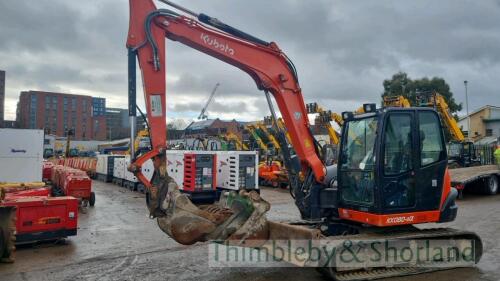 Kubota KX080-4 excavator (2018)