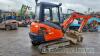 Kubota KX71-4 mini digger (2017) - 11