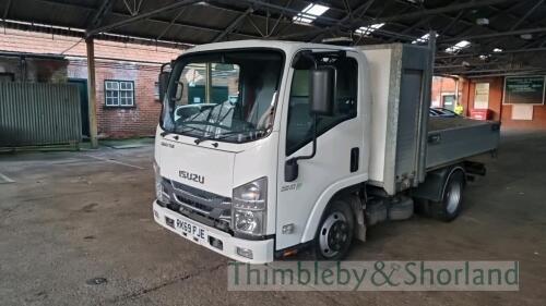 Isuzu Trucks Grafter N35 125 Auto Tipper Truck (2019) 3898cc, diesel, 6 speed auto With storage box and tow bar MOT tested to 22.12.2024 25,711 miles With key and V5 registration document