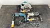 Makita circular saw and 2 hammer drills