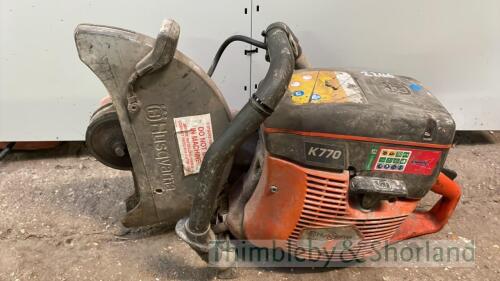 Husqvarna petrol cut off saw