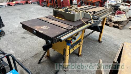 Dewalt DW746-XJ 230v heavy duty wood workers table saw