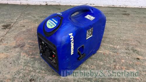 Hyundai suitcase generator