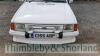 Ford Escort RS Turbo 3 door hatchback (1985) Registration No: C155 ABP 1597cc. Current Mileage 16,267 miles MOT expiry date: 27.10.2021 5 former keepers With V5 registration document - 13